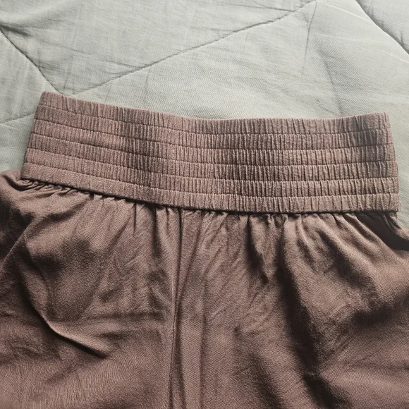 ARITZIA Sullivan Pants Nutmeg Culottes High Rise XXS Azure Skies - Picture 6 of 8